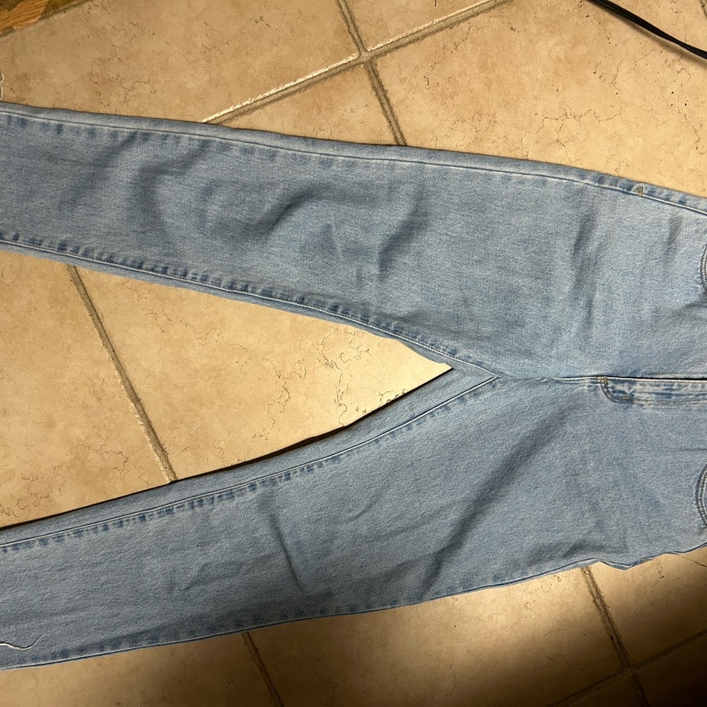 A Brand Classic Blue Straight Leg Jeans